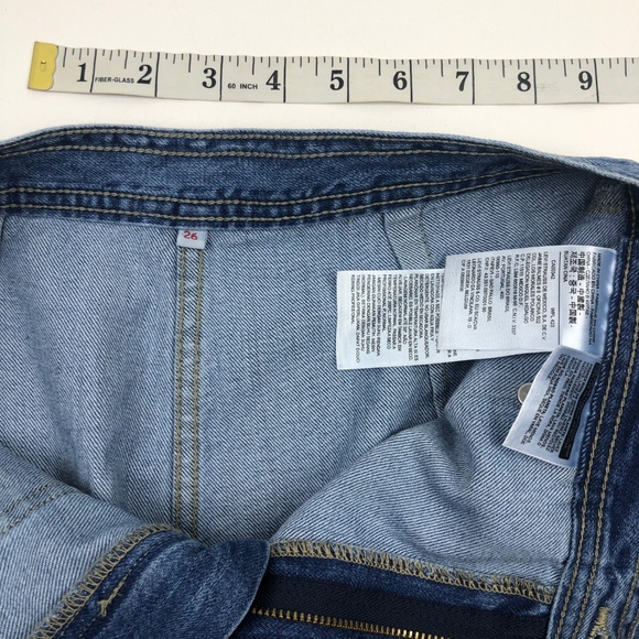 Levi's Denim Blue Jean Skirt - Picture 5 of 7